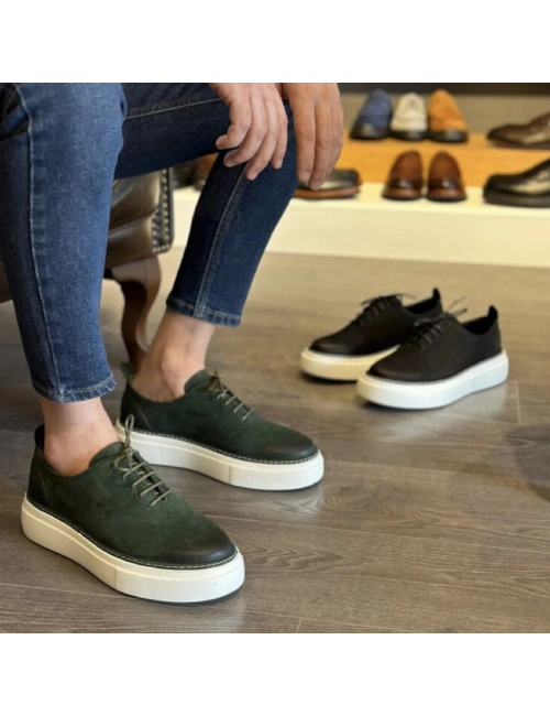 Erkek Yeşil Nubuk – Ultra Hafif Taban