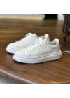 Beyaz Hakiki Deri Eva Taban Comfort Sneaker