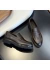 Kahve Hakiki Deri Loafer – EVA Taban Erkek Ayakkabı