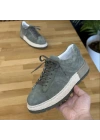 Hakiki Deri Yeşil Süet Sneaker – Comfort Taban