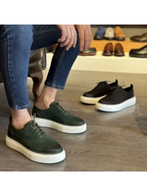 Erkek Yeşil Nubuk – Ultra Hafif Taban