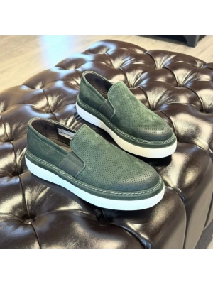 Erkek Yeşil nubuk  – Ultra Hafif Taban