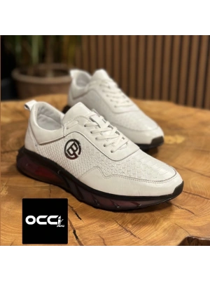 Beyaz İç dıs Hakiki deri ithal taban