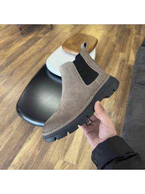 Kum Nubuk Hakiki Deri EVA Taban Chelsea Bot | Occi Shoes