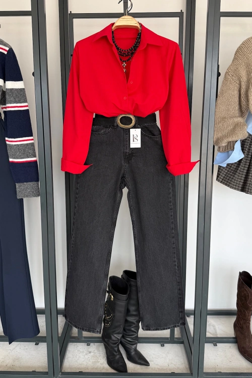 1011 Regular Straight Jean Antrasit