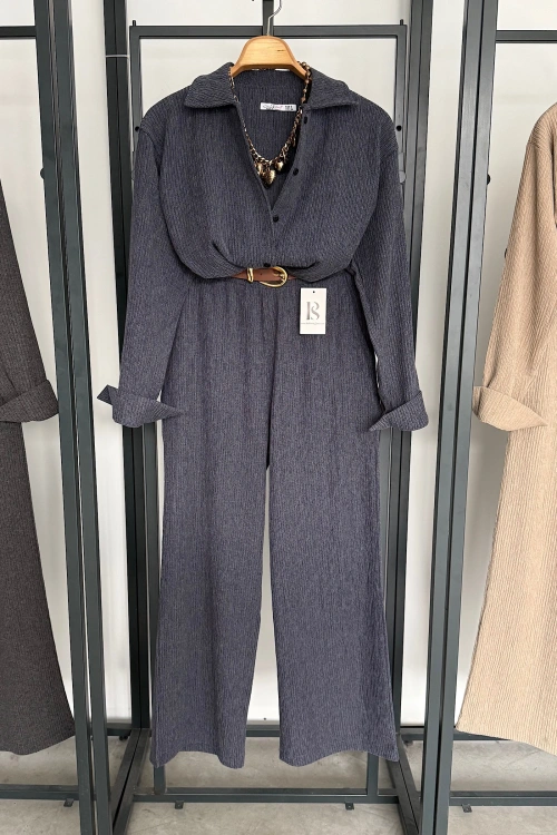 Gömlek Pantolon Takım Lacivert