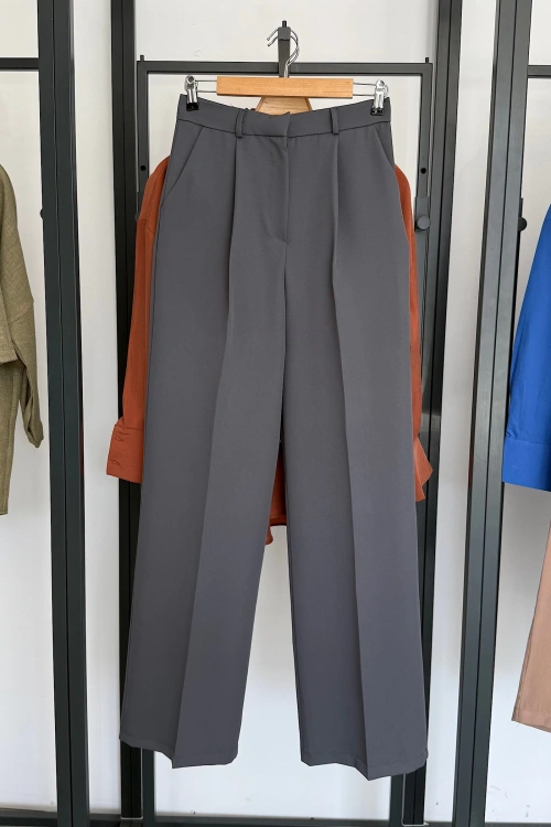 Bs Collection Palazzo Pantolon Antrasit