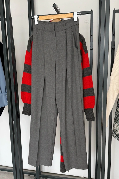 Bs Palazzo Pantolon Gri