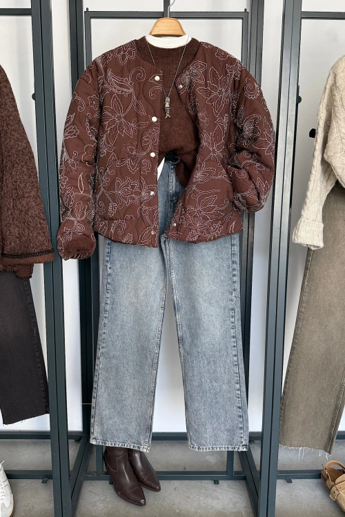 Desenli Mont Kahverengi