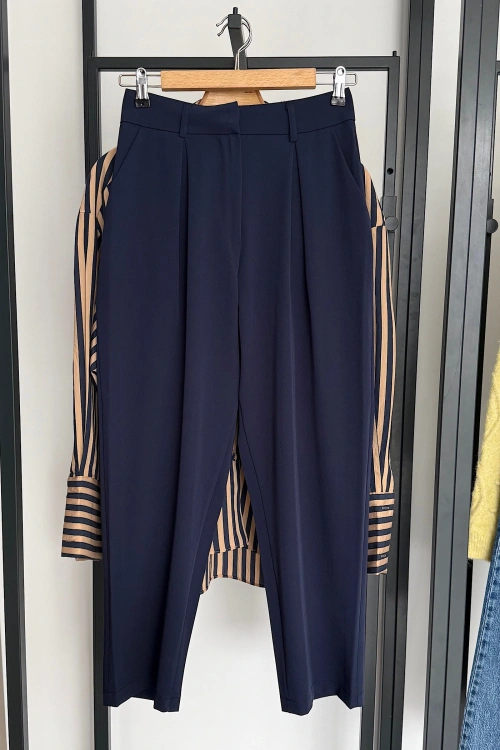 Poliviskon Pantolon Lacivert