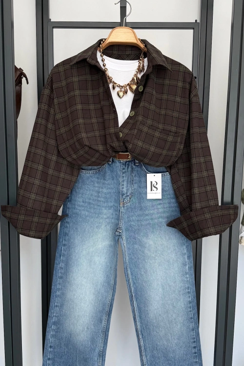 Salaş Oduncu Gömlek Haki