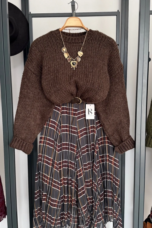 Uzun Kollu Kazak Kahverengi