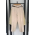 Kemerli Düz Paça Pantolon Bej