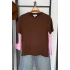 Basic T-Shirt Kahverengi