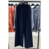 Tie Waist Elastic Trousers