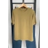 BS Collection Omuz Vatkalı T-Shirt Olive