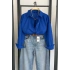 Bs Oversize Poplin Gömlek Saks Mavi