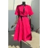 Short Sleeve Poplin Dress