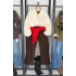 Kruvaze Kısa Bomber Mont Krem
