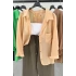 Oversize Salaş Gömlek Vizon