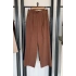 Tek Pile Palazzo Pantolon Camel
