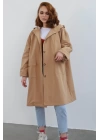Front Pocket Trench Coat