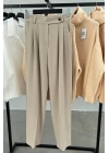 Arka Cepli Kemerli Pantolon