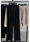 Waist Detailed Belted Trousers