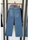 1002 Regular Wide jean Koyu Mavi