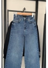 1002 Regular Wide jean Koyu Mavi