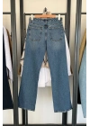 1005 Long Straight jean Mavi