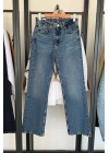 1005 Long Straight jean Mavi