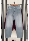 1014 Barrel Jean Buz Mavi