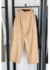 Kargo Cepli Pantolon Taş