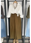Kuşaklı Pantolon Olive