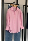 Modal Gömlek Pembe