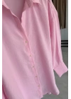 Modal Gömlek Pembe