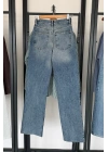 Full Length Wide Leg Jean Mavi Yıkamalı