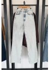 Full Length Wide Leg Jean Kar Yıkama