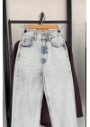Full Length Wide Leg Jean Kar Yıkama