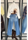 Arka Detay Oversize Gömlek Beyaz