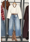 Basic Düz Kesim Body Beyaz