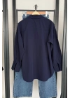 Basic Poplin Gömlek Lacivert