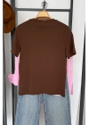 Basic T-Shirt Kahverengi