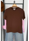 Basic T-Shirt Kahverengi