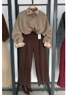 Basic Triko Kazak Vizon