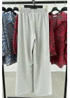 Tie Waist Elastic Trousers