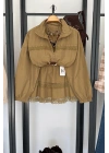 Bomber Ceket Etekli Takım Olive