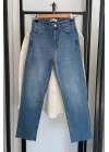 Boyfit Kesik Jean Bs Açık Mavi