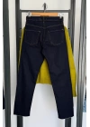 Boyfit Kesik Jean Rins Yıkama